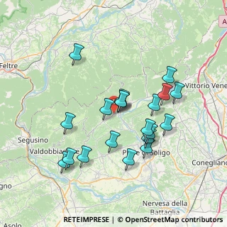 Mappa Via S. Tomio, 31051 Follina TV, Italia (6.818)