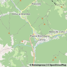 Mappa Piazza Brembana