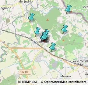Mappa Via Gorizia, 34071 Cormons GO, Italia (0.93091)