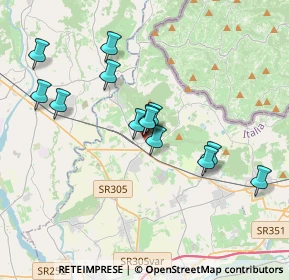 Mappa Via Gorizia, 34071 Cormons GO, Italia (3.21846)