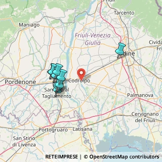Mappa Via Circonvallazione Est, 33033 Codroipo UD, Italia (12.23455)