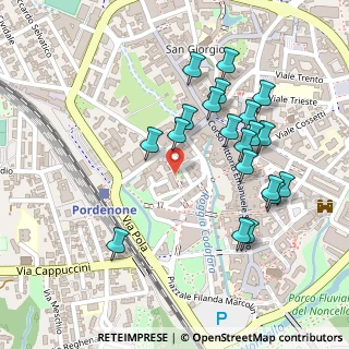 Mappa Vicolo Sant'Antonio, 33170 Pordenone PN, Italia (0.239)