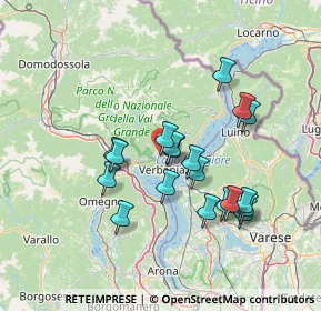 Mappa Via per Vigone, 28819 Verbania VB, Italia (12.78789)