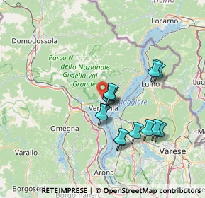 Mappa Via per Vigone, 28819 Verbania VB, Italia (12.13133)