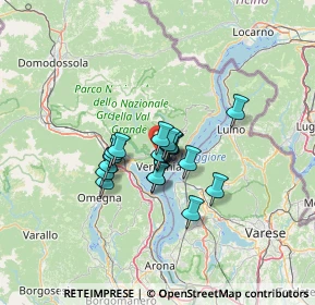 Mappa Via per Vigone, 28819 Verbania VB, Italia (8.28842)