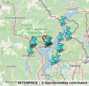 Mappa Via per Vigone, 28819 Verbania VB, Italia (9.87882)