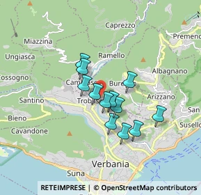 Mappa Via per Vigone, 28819 Verbania VB, Italia (1.21083)
