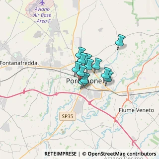 Mappa Piazzale Caduti di Nassiriya e di tutte le Missioni di Pace, 33170 Pordenone PN, Italia (1.6775)