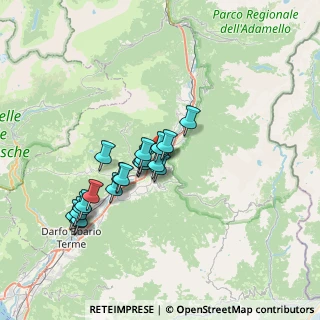 Mappa Piazza degli Alpini, 25043 Breno BS, Italia (6.246)