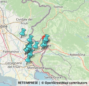 Mappa Via Generale Papa, 34170 Gorizia GO, Italia (11.6)