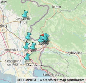 Mappa Via Generale Papa, 34170 Gorizia GO, Italia (9.05818)