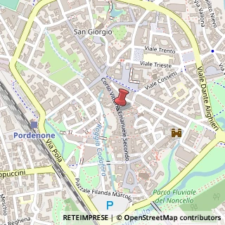 Mappa Corso Vittorio Emanuele II, 22, 33170 Pordenone, Pordenone (Friuli-Venezia Giulia)