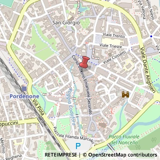 Mappa Corso Vittorio Emanuele II, 16/A, 33170 Pordenone, Pordenone (Friuli-Venezia Giulia)