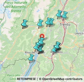 Mappa VIa Riccardo Zandonai, 38074 Dro TN, Italia (12.0355)