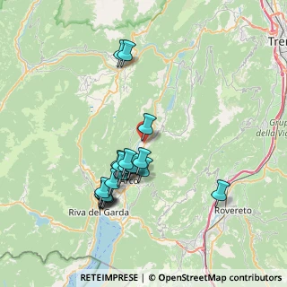 Mappa VIa Riccardo Zandonai, 38074 Dro TN, Italia (6.9375)