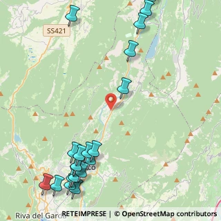 Mappa VIa Riccardo Zandonai, 38074 Dro TN, Italia (6.034)
