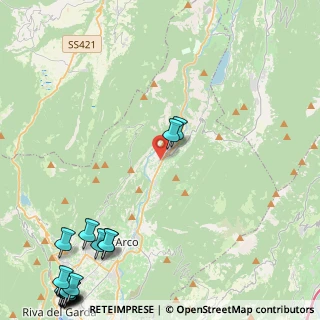 Mappa VIa Riccardo Zandonai, 38074 Dro TN, Italia (7.775)