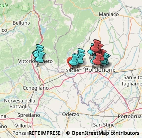 Mappa Via Grava, 33077 Sacile PN, Italia (10.4715)