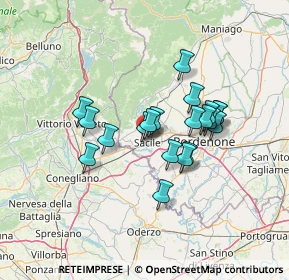 Mappa Via Grava, 33077 Sacile PN, Italia (10.6505)