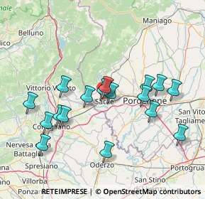 Mappa Via Grava, 33077 Sacile PN, Italia (14.39059)
