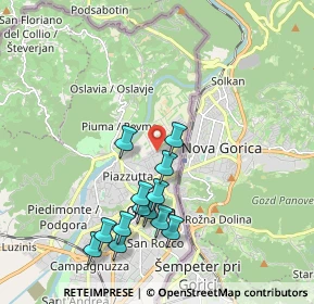 Mappa Via Enrico Rocca, 34170 Gorizia GO, Italia (1.91846)