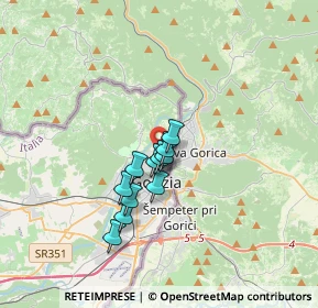 Mappa Via Enrico Rocca, 34170 Gorizia GO, Italia (2.28091)