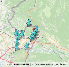 Mappa Via Enrico Rocca, 34170 Gorizia GO, Italia (5.37)