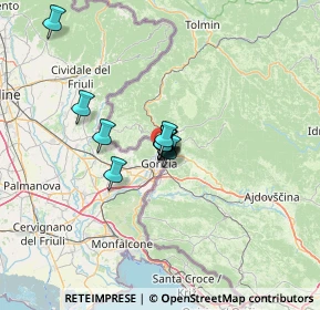 Mappa Via Enrico Rocca, 34170 Gorizia GO, Italia (7.30182)