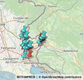 Mappa Via Enrico Rocca, 34170 Gorizia GO, Italia (10.9975)