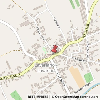 Mappa Piazza San Paolino, 7, 33050 Mortegliano, Udine (Friuli-Venezia Giulia)