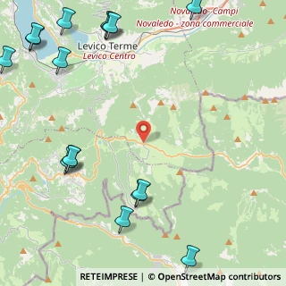 Mappa Località Passo Vezzena, 38056 Levico Terme TN, Italia (6.74765)