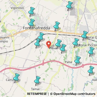 Mappa 9 Via Maestri Del Lavoro, 33080 Porcia PN (2.58067)