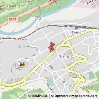 Mappa Via Martiri della Libertà, 9, 25043 Breno, Brescia (Lombardia)
