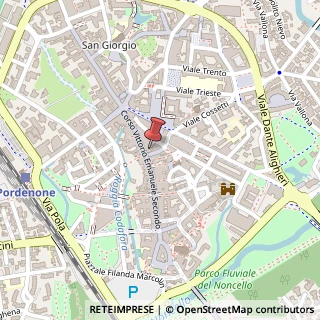 Mappa Corso Vittorio Emanuele II, 21, 33170 Pordenone, Pordenone (Friuli-Venezia Giulia)