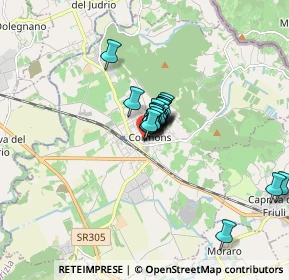 Mappa Viale Friuli, 34071 Cormons GO, Italia (0.8985)