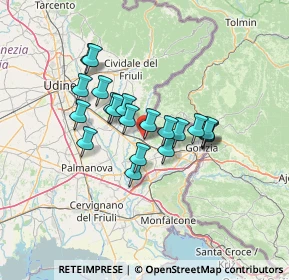 Mappa Viale Friuli, 34071 Cormons GO, Italia (10.191)