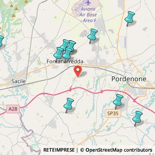 Mappa Via della Centa, 33080 Porcia PN, Italia (4.72273)