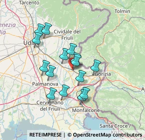 Mappa Via Filanda, 34071 Cormons GO, Italia (11.294)