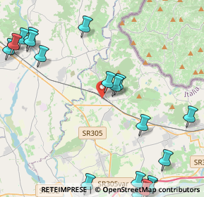 Mappa Via Filanda, 34071 Cormons GO, Italia (6.19)