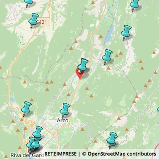 Mappa SS45bis, 38074 Arco TN, Italia (7.3875)