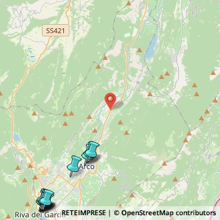 Mappa SS45bis, 38074 Arco TN, Italia (8.07154)