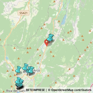 Mappa SS45bis, 38074 Arco TN, Italia (7.808)