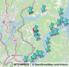 Mappa 22023 Castiglione D'intelvi CO, Italia (9.2855)