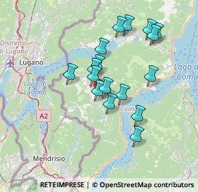 Mappa 22023 Castiglione D'intelvi CO, Italia (6.15118)