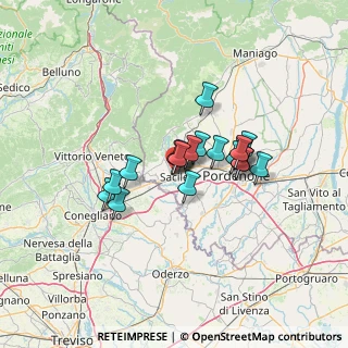 Mappa Via Zamboni, 33077 Sacile PN, Italia (9.30842)