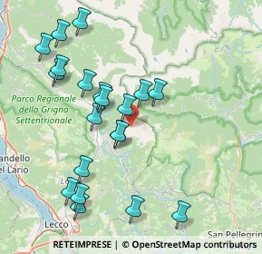 Mappa Unnamed Road, 23816 Barzio LC, Italia (8.1205)