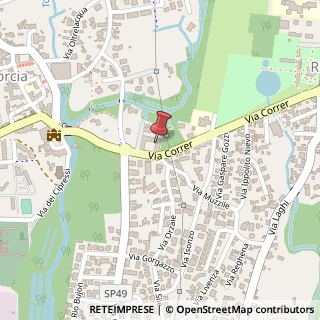 Mappa Via Correr, 25, 33080 Porcia, Pordenone (Friuli-Venezia Giulia)