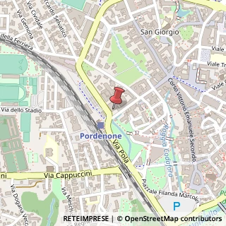 Mappa Via Guglielmo Oberdan, 33170 Pordenone PN, Italia, 33170 Pordenone, Pordenone (Friuli-Venezia Giulia)