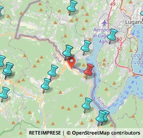 Mappa Via Raina, 21037 Lavena Ponte Tresa VA, Italia (5.923)