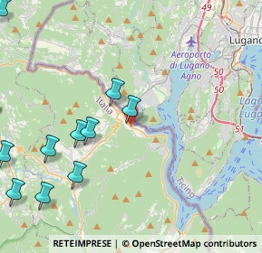 Mappa Via Raina, 21037 Lavena Ponte Tresa VA, Italia (5.8225)